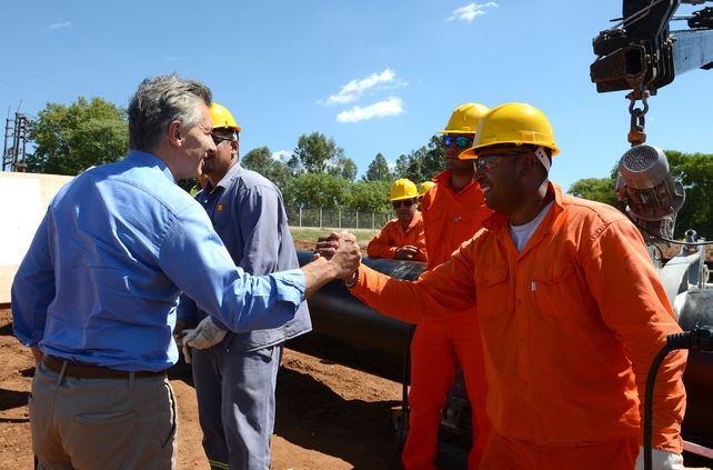 Macri prometió a Bordet que seguirán haciendo obras juntos y le cantó el feliz cumpleaños