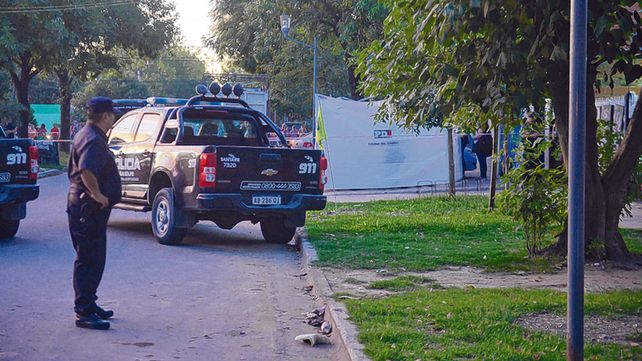 En Baigorria. Uno de los hechos que le imputarán a Laferrara es el triple homicidio cometido en abril del año pasado.