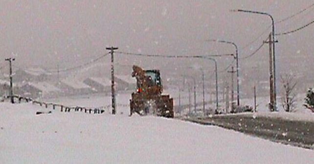 Ushuaia est&aacute; aislada por la nevada m&aacute;s intensa de los &uacute;ltimos a&ntilde;os