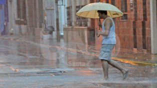 Alerta por tormentas para el centro y norte provincial
