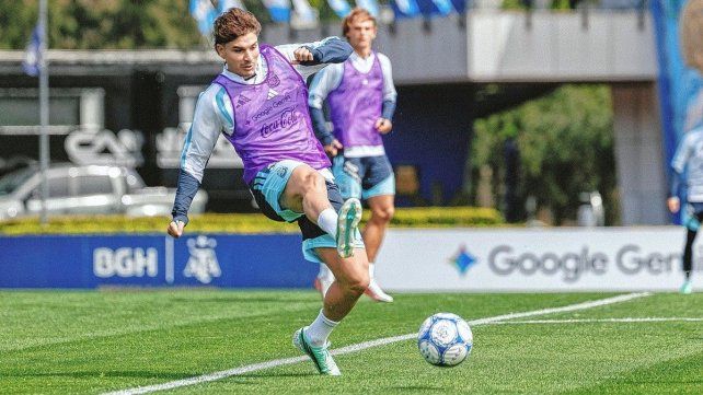 Scaloni probó los primeros 11 de la Selección Argentina después del Mundial