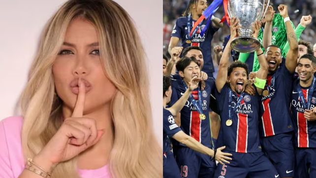 Wanda Nara estaría comenzando un romance con un juagdor del PSG