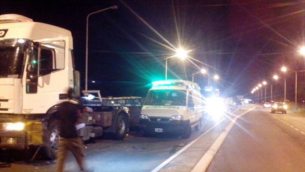 Triple choque en la ruta 39