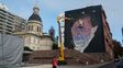 El nuevo mural de Belgrano sobre el pasaje Juramento es financiado por tres empresas locales