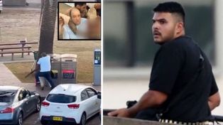 Un ciudadano detiene a uno de los tiradores. Otro de los atacantes es tomado por las cámaras de seguridad de las cercanías d ela playa Bondi, en Australia