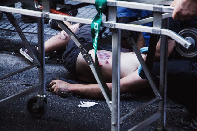 La historia detrás de la foto que la policía no quería que se sacara