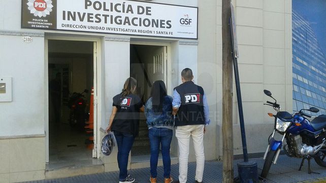 Detenida. Ayer