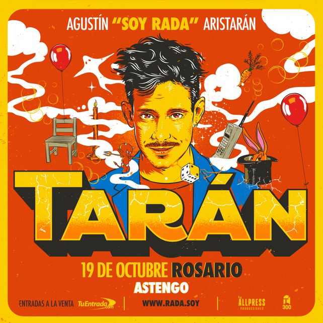 SOY RADA llega con su nuevo show a Rosario