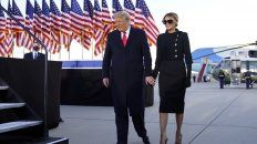 Donald Trup abandonó este miércoles por la mañana junto a la primera dama Melania Trump la Casa Blanca. Donald Trup abandonó este miércoles por la mañana junto a la primera dama Melania Trump la Casa Blanca.