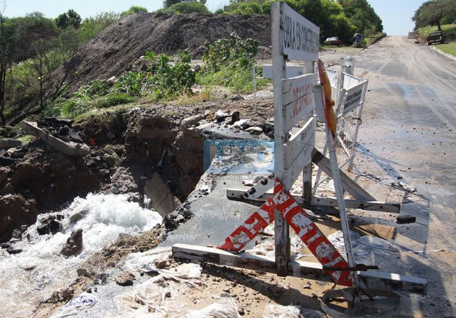Varios barrios de la zona este sin agua por la rotura de un caño