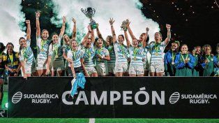 Por tercera vez consecutiva, Las Yaguaretés se consagraron campeonas sudamericanas.