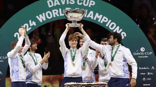 Italia se coronó bicampeón de la Copa Davis