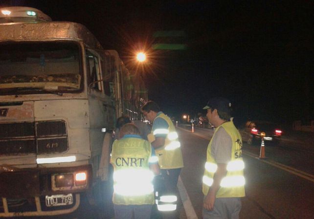 Detectaron a un camionero con 0,80 grs. de alcohol en un control en San Justo