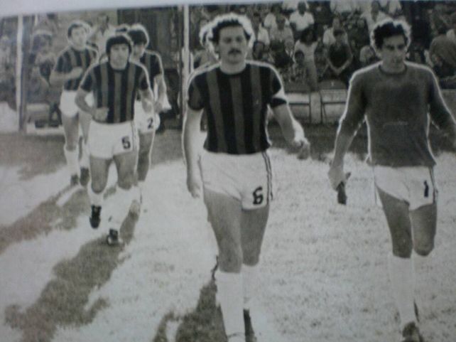 A la cancha. Luis Toti Brunengo y Enrique Mona Ibarra