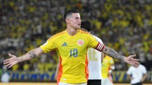 James Rodríguez disputará su tercer Mundial con Colombia.