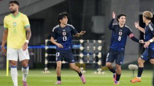 Japón sorprendió y le dio vuelta un partidazo a Brasil
