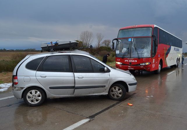 Momentos antes del accidente se había producido una intensa granizada en esa zona