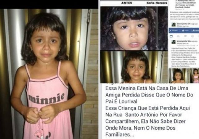 “Esta fotito que anda circulando en el Facebook no es mi hija Sofía Herrera”