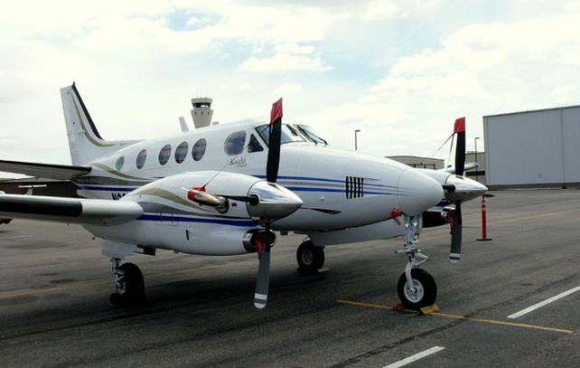 Un avión de estas características fue el que se precipitó a tierra en las cercanías del aeropuerto de Maldonado.