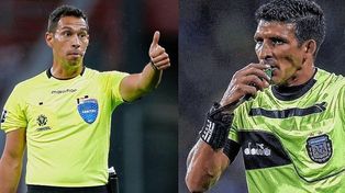 Facundo Tello y Andrés Merlos, los árbitros designados para las semifinales de la Copa de la Liga.