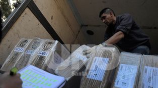 Terminó la entrega al correo del material electoral