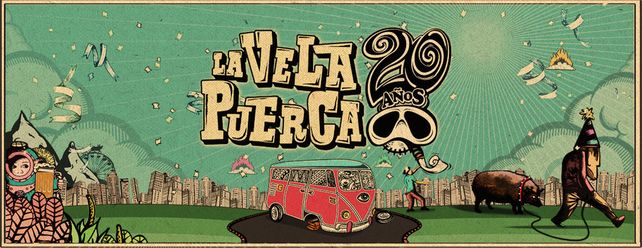 La Vela Puerca tocará en Paraná este 26 de noviembre