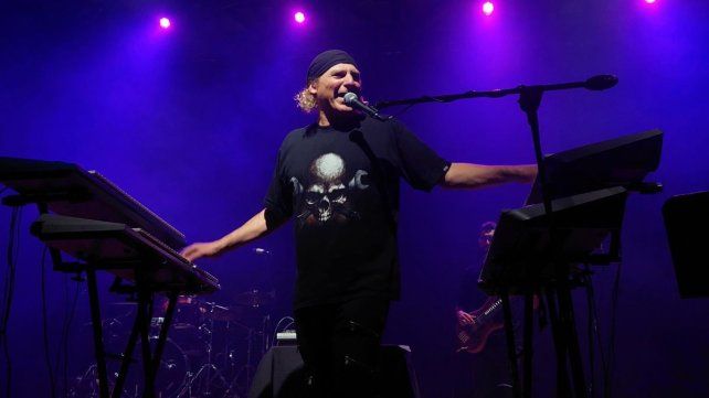 Hugo Bistolfi hizo estallar a Paraná con un viaje rockero