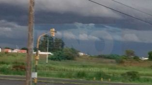 Alerta meteorológico por tormentas y granizo para gran parte de Entre Ríos
