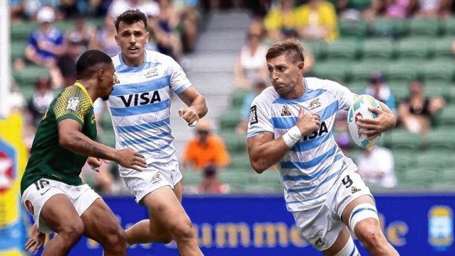 Los Pumas 7s son semifinalistas del Seven de Perth