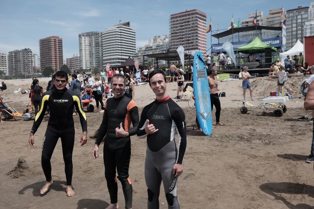 Las 18 fotos del primer Campeonato Sudamericano de surf adaptado