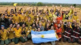 Los bomberos voluntarios entrerrianos se destacan por su labor