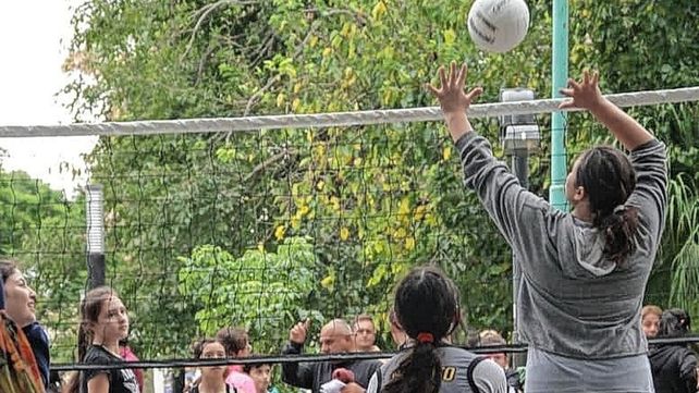 El Mini Vóley captó toda la atención en Santo Tomé