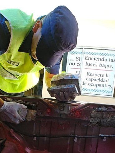 Paso Cerrito: hallan más de $243 millones ocultos en un doble fondo de un auto