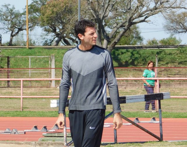El gran atleta santafesino Germ&aacute;n Chiaraviglio regres&oacute; a los entrenamientos en la provincia de Entre R&iacute;os.