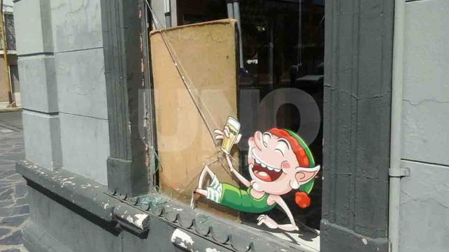 Robaron en un bar de Alvear y Balcarce