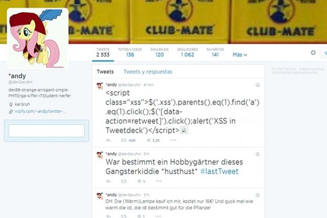 Un virus afecta a los usuarios de Twitter