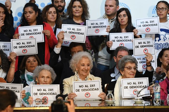 El Senado convirtió en ley el proyecto para limitar la aplicación del 2x1 en casos de lesa humanidad