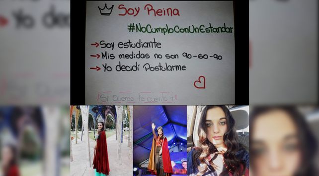 Reinas de las fiestas provinciales contra los estándares