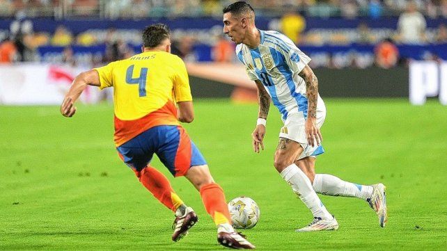 Argentina le ganó a Colombia en Miami.
