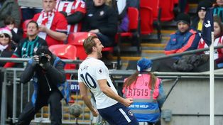 Kane superó a Messi y es el máximo goleador de 2017