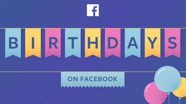Facebook les dará este regalo a los cumpleañeros