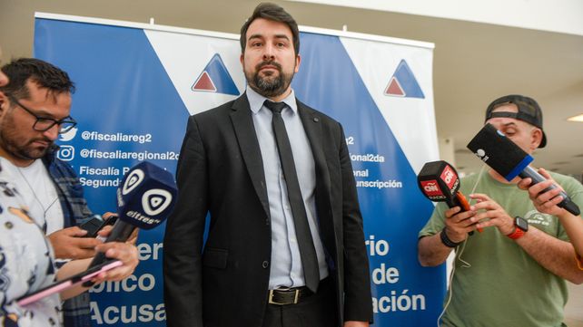 El fiscal de Homicidios Gastón Ávila