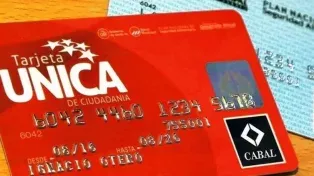 Acreditaron los fondos de diciembre de la Tarjeta Única de Ciudadanía