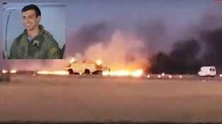 Un avión de la Fuerza Aérea Argentina se estrello durante una prueba de vuelo en San Luis y se confirmó el fallecimiento de un piloto