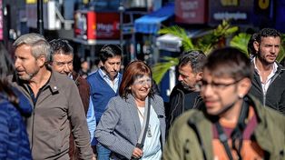 Pato Bullrich, una de las figuras nacionales que se sumó a la campaña de Frigerio.