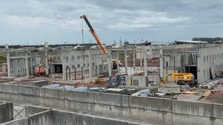 Especialistas penitenciarios de la ONU y de la región recorrieron El Infierno, lcárcel de alto perfil que se construye en Piñero