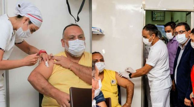 Un médico riojano debió salir a aclarar que no lo vacunaron dos veces
