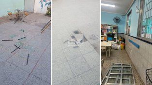 Es más daño que robo: por cuarta vez en 10 días atacaron un jardín de Santa Rosa de Lima