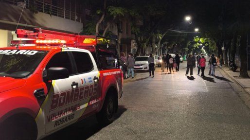 Madrugada complicada en el centro: una fuga de gas generó un operativo de emergencia