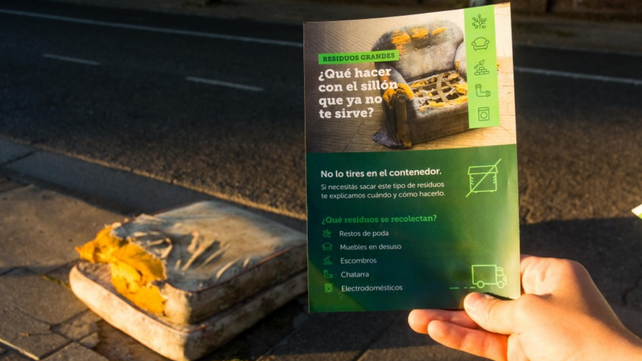 Los residuos voluminosos tienen un servicio gratuito en Rosario